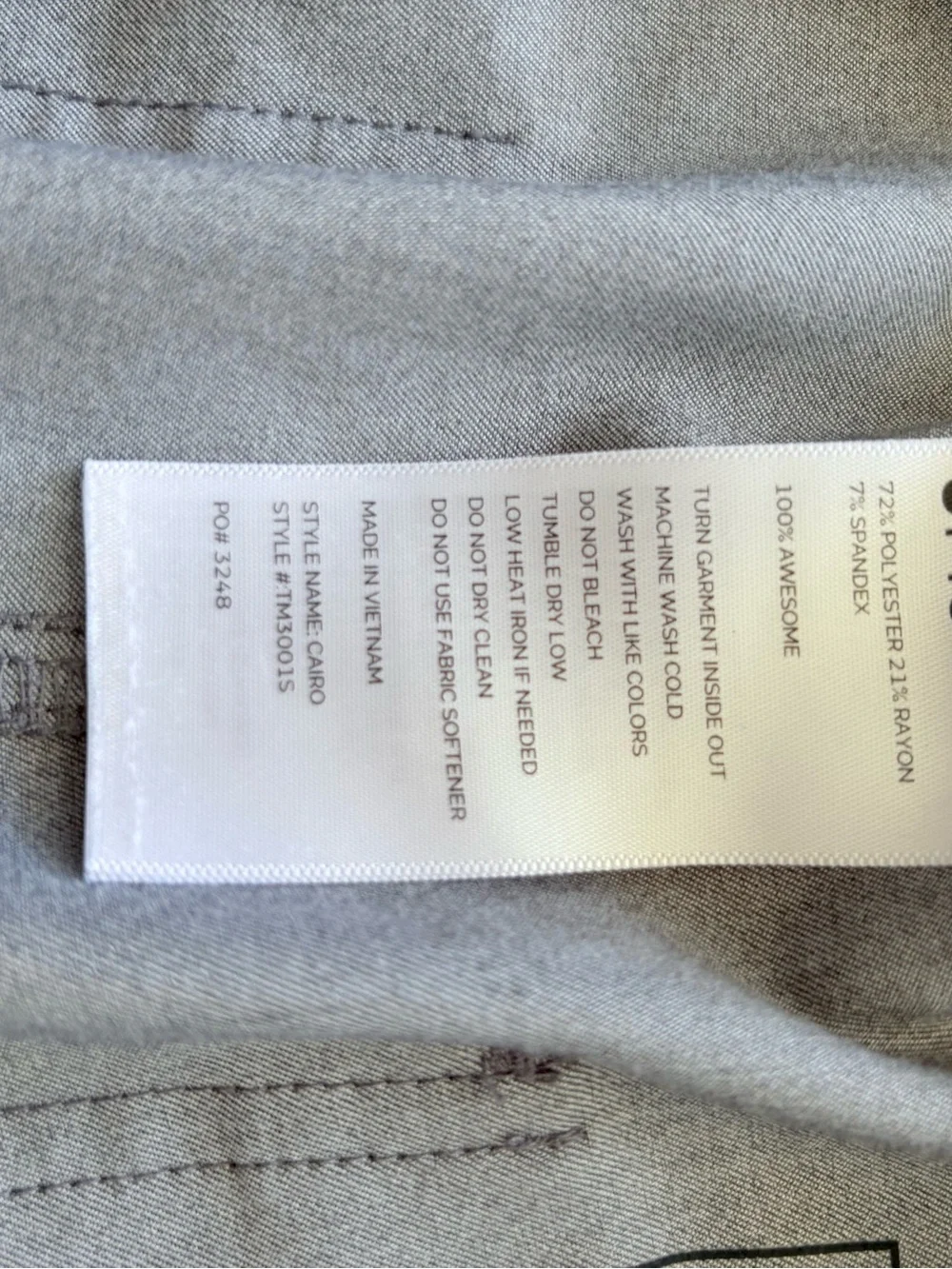 Figs cargo scrub